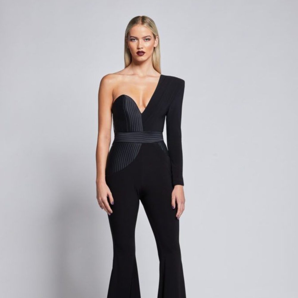 NWT Zhivago It's No Game Jumpsuit in Black US4/ small